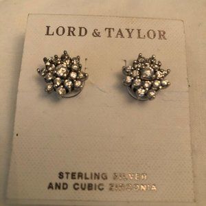 Silver CZ Earrings